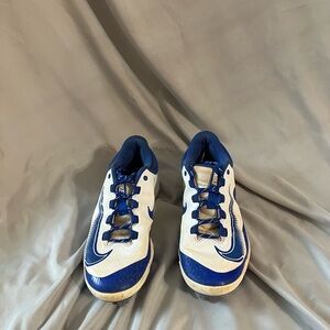 Nike Blue and White Athletic Shoes